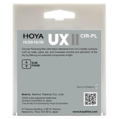 HOYA 46MM UX II PL-CIR Product Image (Secondary Image 1)