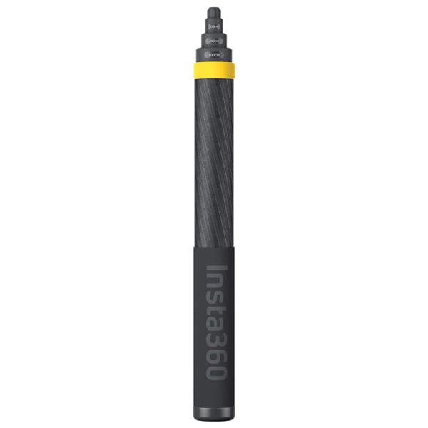 Insta360 Extended Edition Selfie Stick - 3m - Carbon Fibre - Black, Yellow