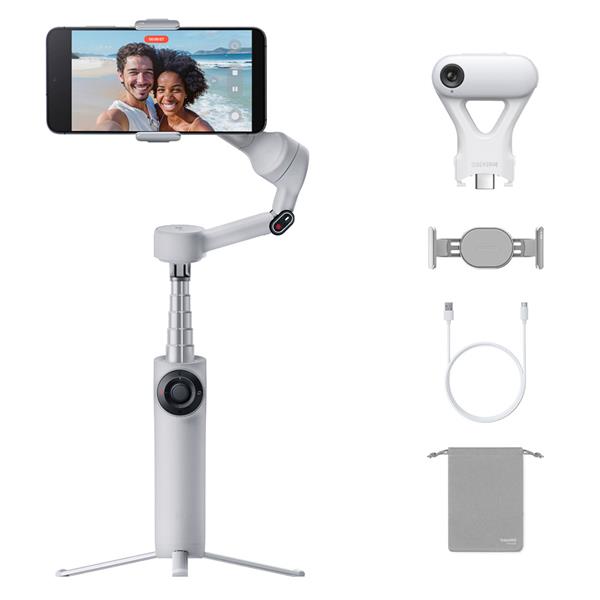 Insta360 Flow 2 AI Gimbal Stabilizer Smartphone Grey