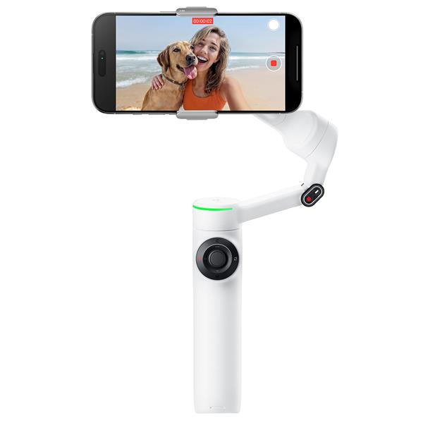 Insta360 Flow 2 Pro Smartphone Gimbal - White - 3-Axis Stabilization