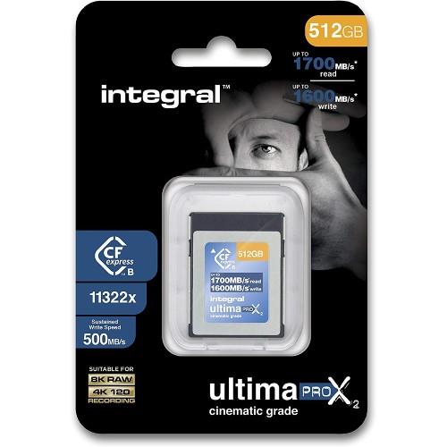 INTEGRAL 512GB UPRO CFEXP CINE Product Image (Secondary Image 1)