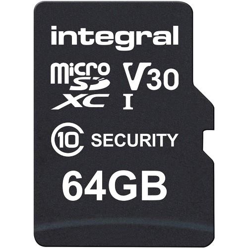 INTEGRAL MICROSD SECURITY 64GB Product Image (Primary)