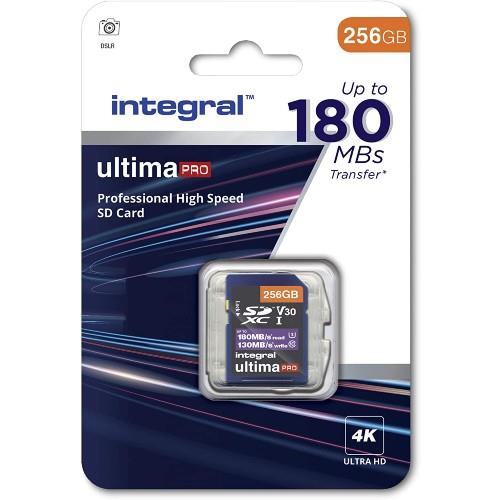 INTEGRAL 256GB UPRO X2 V30 SD Product Image (Secondary Image 1)
