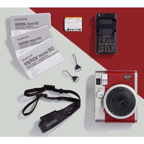 fujifilm instax mini 90 neo classic red