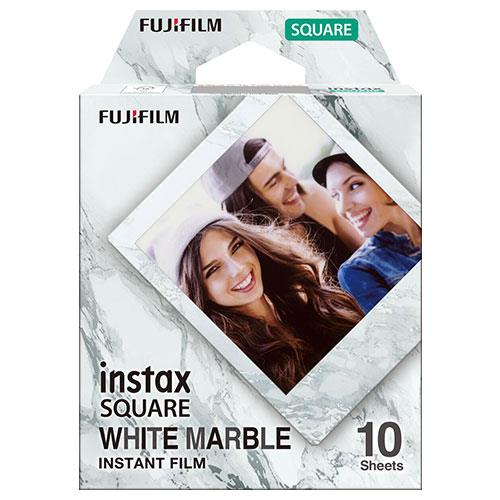 Photos - Other photo accessories Fujifilm instax Square Film White Marble - 10 Shots 