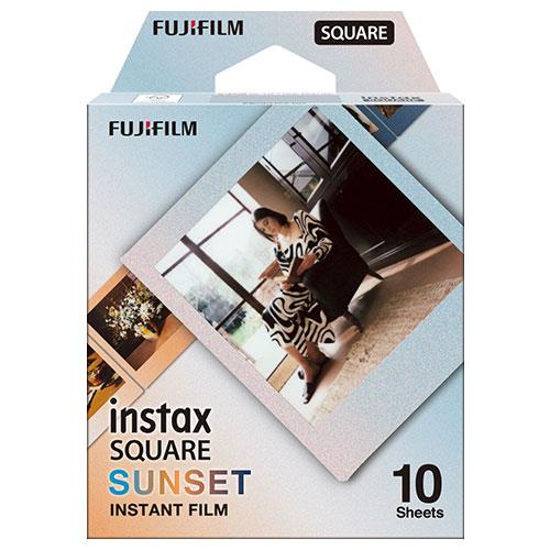 Fujifilm instax Instant Camera Film SQUARE Sunset - 10 Shots