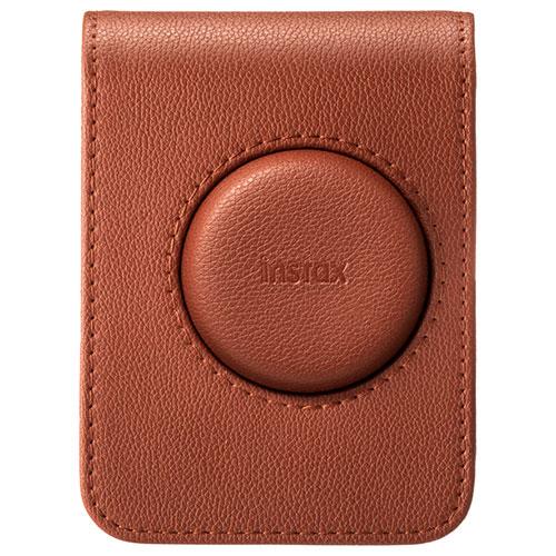instax - Instant Camera Case - Leather - Brown - Mini Evo