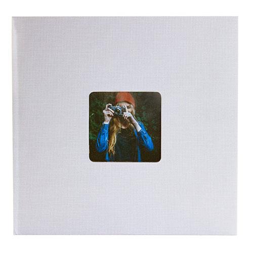 Kenro Photo Album - Linen Effect - Grey - 200 Photos 6x4-inch