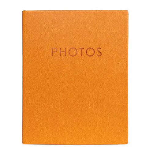 Kenro Kington Leather Photo Album - Orange