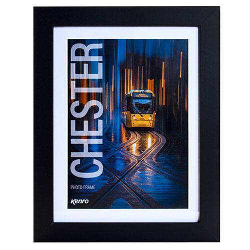 Kenro Chester Photo Frame - Large - Black