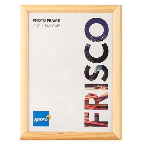 Kenro Frisco Wood Photo Frame Natural
