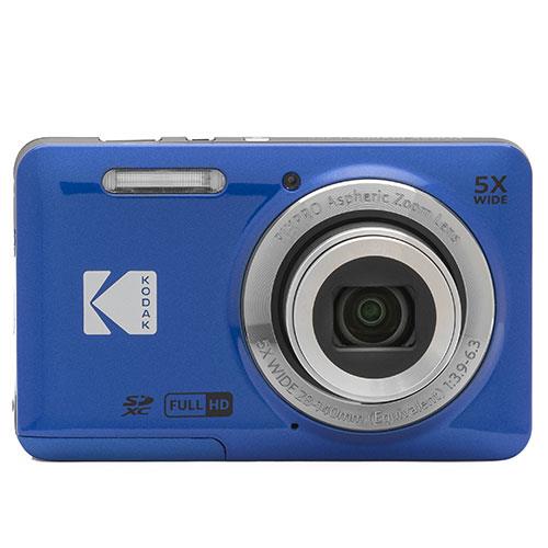 Kodak FZ55 Compact Camera - Blue - 16 MP - 5x Optical Zoom