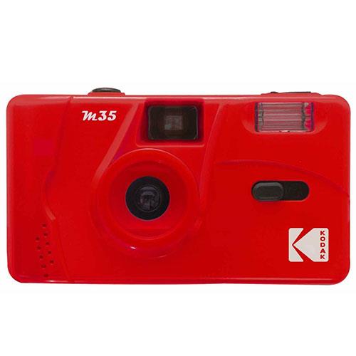 M35 Film Camera in Red Product Image (Primary)