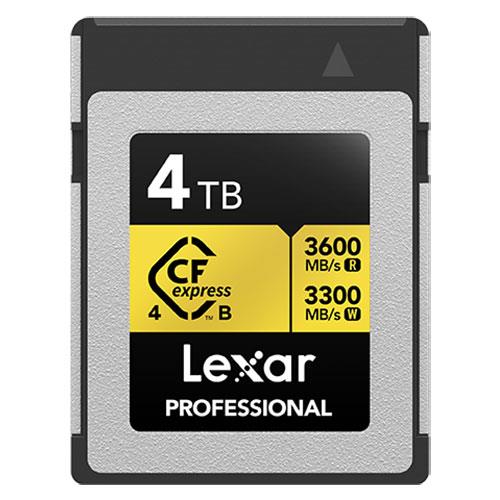 Lexar 4TB CFexpress 4.0 Type B Memory Card - 4TB