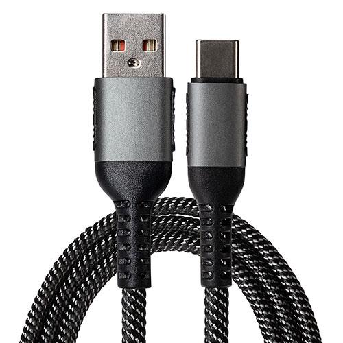 Maplin USB-C to USB-A Braided Cable 1m