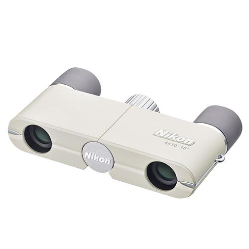 Nikon 4x10 DCF Binoculars - Ivory White - Compact