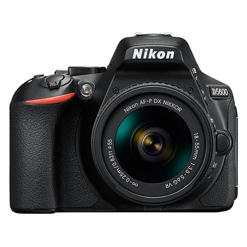 D5600 Digital SLR + 18-55mm f/3.5-5.6 AF-P VR Lens Product Image (Secondary Image 1)