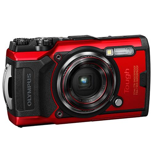 Tough TG-6 Digital Camera in Red Product Image (Secondary Image 3)