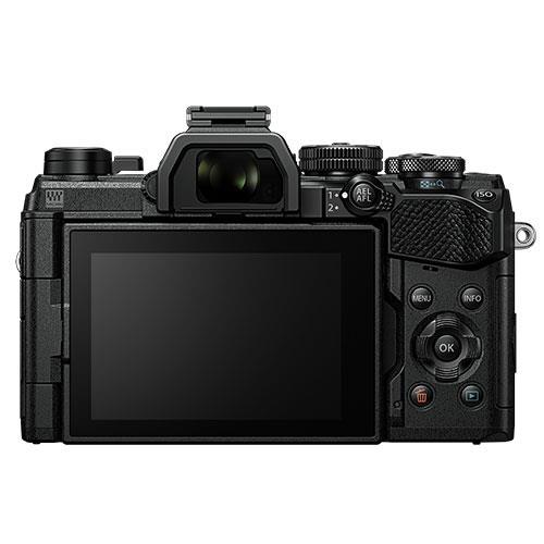 OM-D E-M5 Mark III Mirrorless Camera in Black with 12-40mm f/2.8 Pro Lens Product Image (Secondary Image 1)