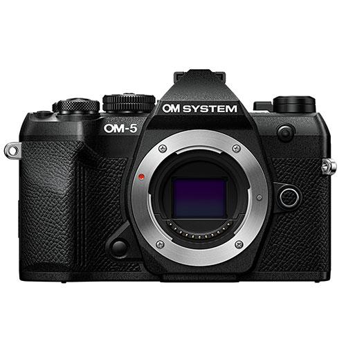 OM System OM-5 Mark II Mirrorless Camera Body - Black - 370g