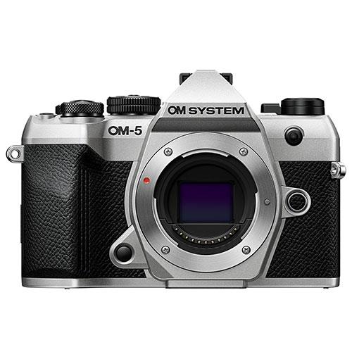 OM System OM-5 Mark II Mirrorless Camera Body - Silver - 370g