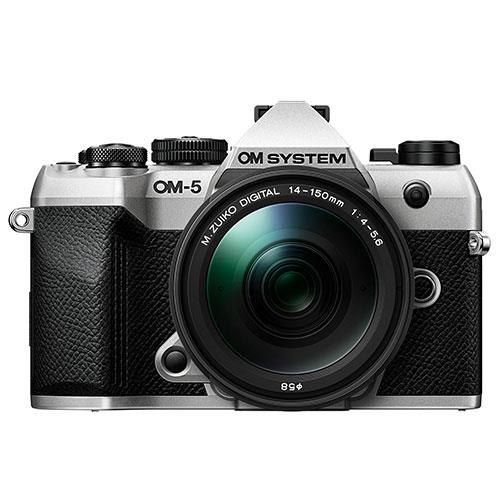 OM System OM-5 Mark II Mirrorless Camera - 370g - Silver