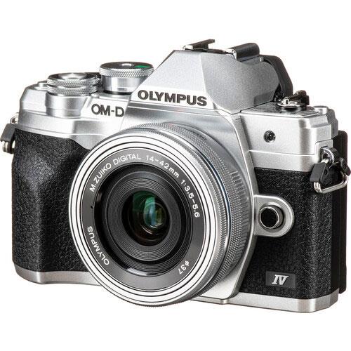 Buy Olympus OMD EM10 Mark IV Mirrorless Camera in Silver with 1442mm