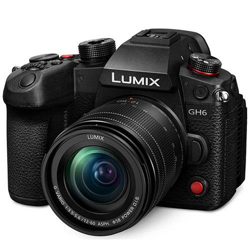 Lumix GH6 Digital Camera with Lumix 12-60mm F3.5-5.6 Lens Product Image (Secondary Image 1)
