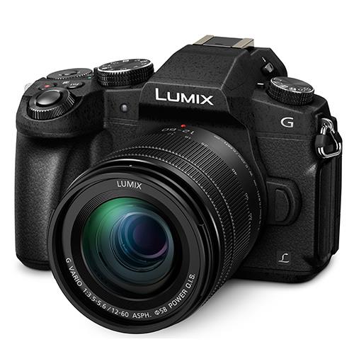 Lumix DMC-G80 Mirrorless Camera in Black + 12-60mm Lens Product Image (Primary)
