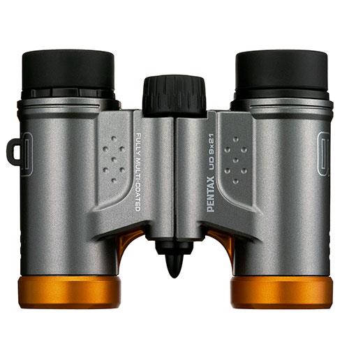 UD 9x21 Binoculars in Grey and Orange Product Image (Secondary Image 1)