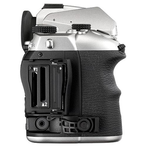 K-3 Mark III Digital SLR Body in Silver Product Image (Secondary Image 4)