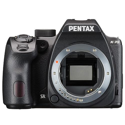 K-70 Digital SLR in Black with 18-55mm WR Lens  Product Image (Secondary Image 1)