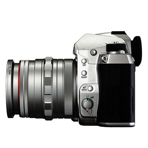 K-3 Mark III Digital SLR in Silver with Pentax HD 20-40mm F2.8-4 ED DC WR Lens in Silver Product Image (Secondary Image 4)