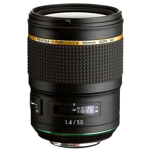 HD FA* 50mm F/1.4 SDM AW Lens Product Image (Primary)
