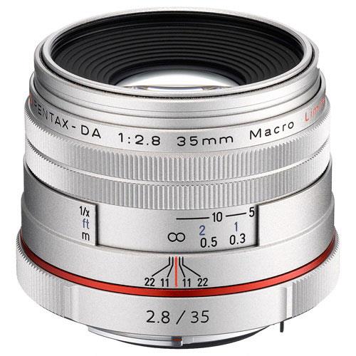 HD DA 35mm F2.8 Silver Lens Product Image (Primary)