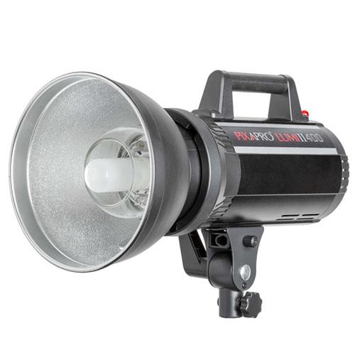 LUMI400 II 1200Ws Three Head Kit with Boom Stand Product Image (Secondary Image 1)