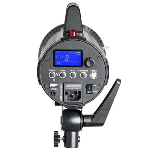 LUMI400 II 1200Ws Three Head Kit with Boom Stand Product Image (Secondary Image 3)