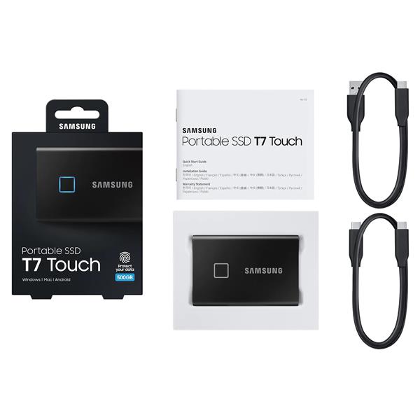 SAMSUNG T7 TOUCH 500GB BLACK Product Image (Secondary Image 6)