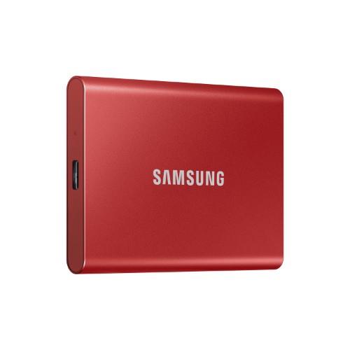 SAMSUNG T7 1TB RED Product Image (Secondary Image 1)