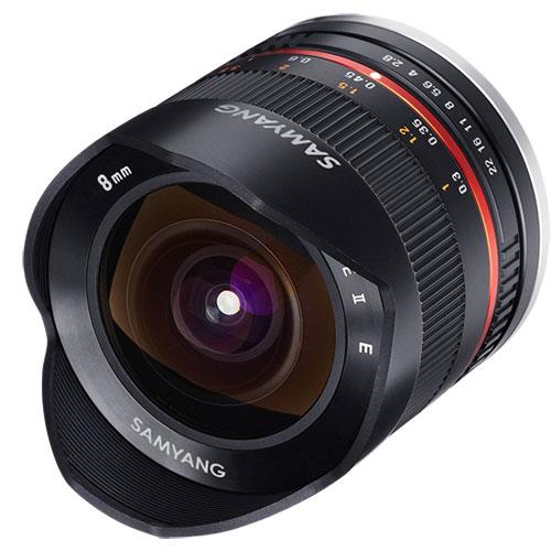 8mm f2.8 UMC Fish-eye II Lens in Black - Sony E-Mount fit  Product Image (Secondary Image 1)