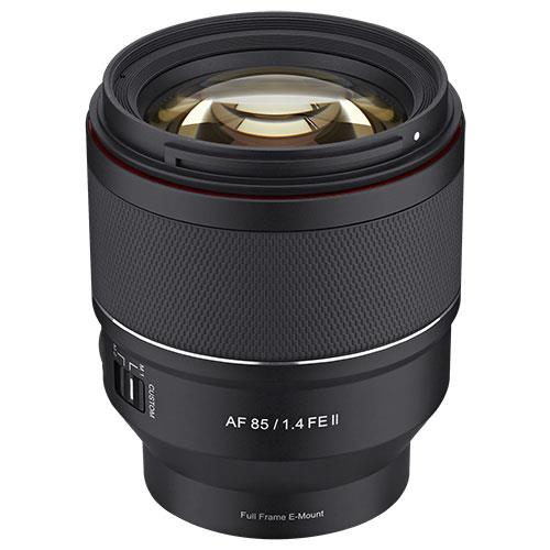 Samyang AF 85mm F1.4 FE Lens for Sony E-mount - f/1.4 - Black