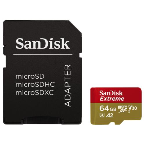 SAND EXTR MICROSD 64gb 160MB/s Product Image (Secondary Image 2)