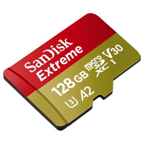Extreme microSDXC 128GB UHS-I 160MB/s Memory Card Product Image (Secondary Image 1)