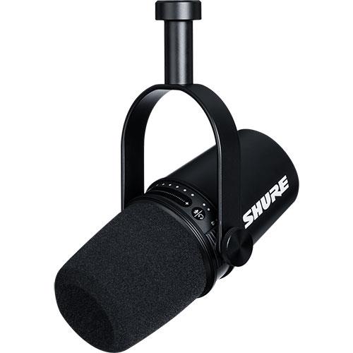 MV7 Podcast Microphone in Black Product Image (Primary)