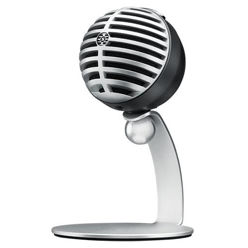 MV5 Digital Condenser Microphone in Grey with Lightning Cable Product Image (Primary)