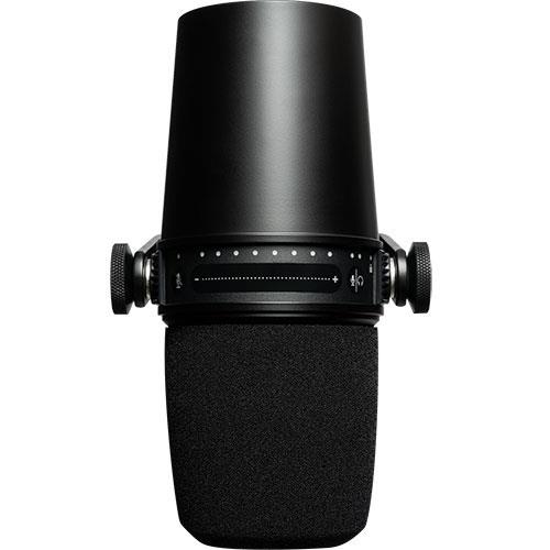 MV7 Podcast Microphone in Black with Boom Arm Product Image (Secondary Image 3)
