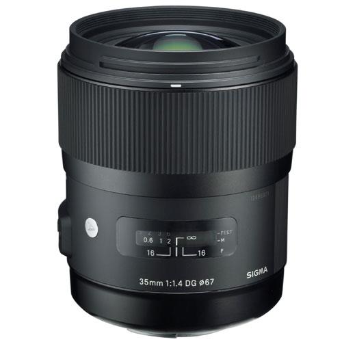 A picture of Sigma 35mm f/1.4 A DG HSM A Lens - Canon EF