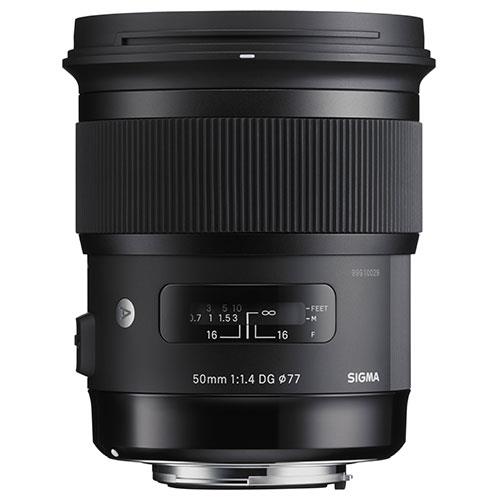 50mm f/1.4 DG HSM Art Lens - Nikon F Product Image (Secondary Image 2)