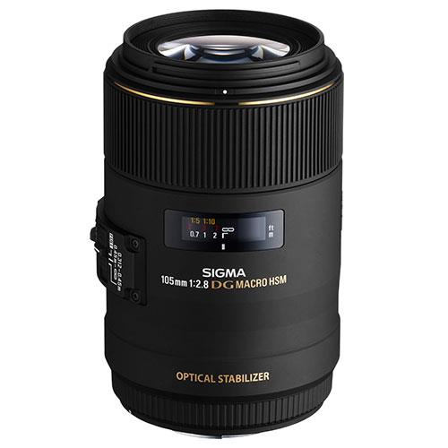 105mm f/2.8 EX DG OS HSM Macro Lens - Nikon F Product Image (Secondary Image 1)
