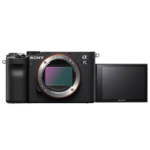 A picture of Sony a7C Mirrorless Camera Body in Black